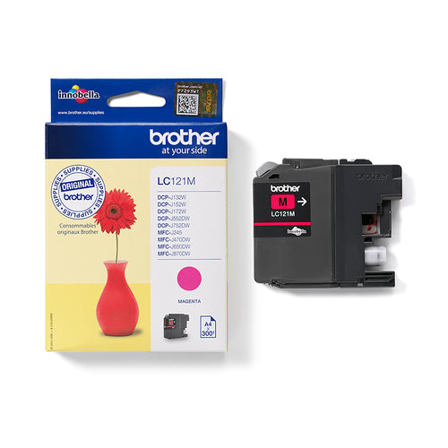 Brother LC121M ink cartridge 1 pc(s) Original Magenta Brother LC121M ink cartridge 1 pc(s) Original Magenta